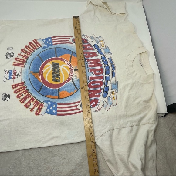 Vintage Houston Rockets Champions Tee 1994 size L - Picture 6 of 7